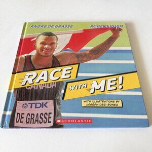 Race With Me by Andre De Grasse & Robert Budd Children's Book